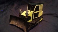 Scale 1/12~1/14 RC Bulldozer 3D Printer Model