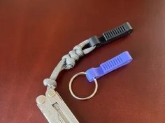 EDC Mini Pocket Clip For Keys And Multitools 3D Printer Model