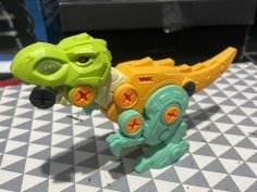 Dinosaur Toy Screw 3D Printer Model