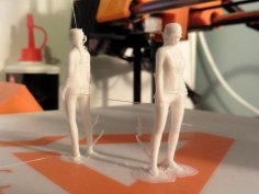 Figure – Standing Woman 3D Printer Model