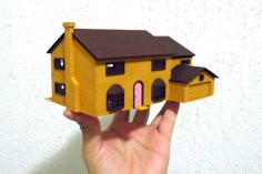 The Simpsons House 3D Printer Model