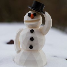 Snowman 3D Printer Model