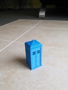 Highly Refined & Detailed Tardis 3D Printer Model