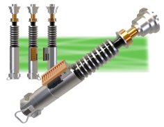 Luke Skywalker’s Lightsaber (Episode VI) 3D Printer Model