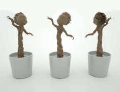 Dancing Groot 3D Printer Model