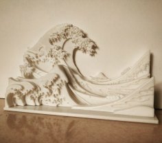 Great Wave Off Kanagawa 3D Printer Model