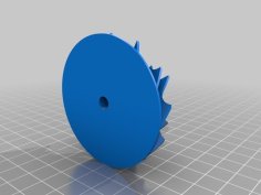 Printable Turbo Impeller 3D Printer Model