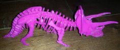 Triceratops Puzzle Skeleton 3D Printer Model