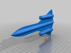 SR71 Blackbird 3D Printer Model