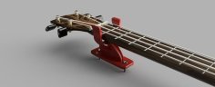 “Smooth Mount” – Guitar/Ukulele Wall Mount 3D Printer Model