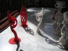 Zeycus’ Abstract Chess Set 3D Printer Model