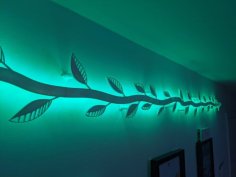 Vine Wall Light 3D Printer Model