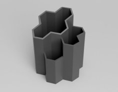 Polygon Pen-holder 3D Printer Model