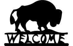 Archivo dxf de bienvenida de Buffalo