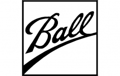 File dxf del logo della palla
