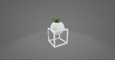 Modern Sphere Vase 3D Printer Model