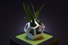 VORONOI House For Flowers 3D Printer Model