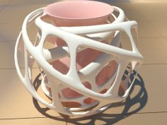 Swirl- Vase 3D Printer Model