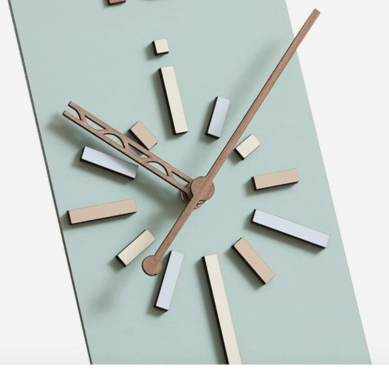Laser Cut Creative Pendulum Modern Wall Clock