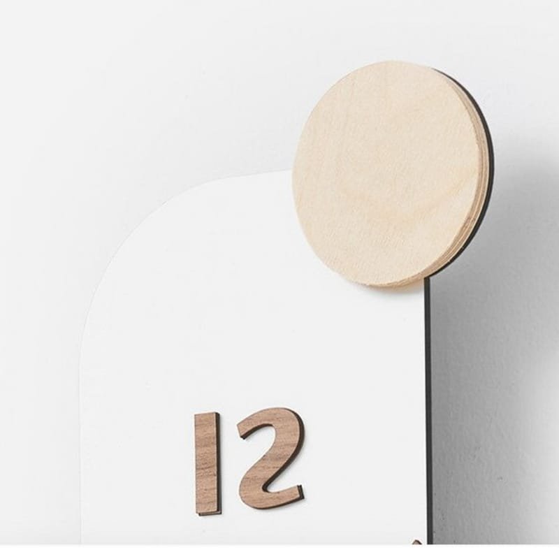 Laser Cut Creative Pendulum Modern Wall Clock