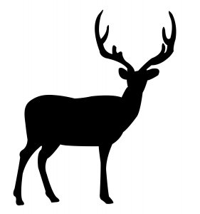 ملف Deer Standing dxf