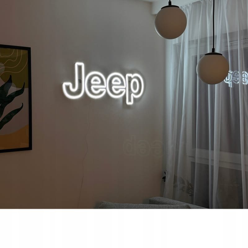 Laser Cut Jeep Neon Sign