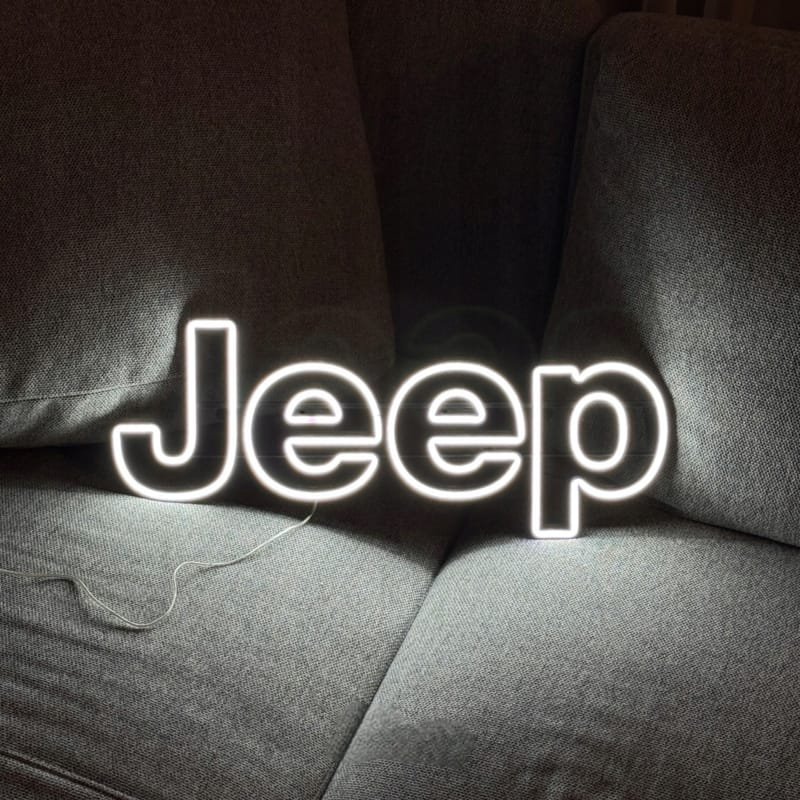 Laser Cut Jeep Neon Sign