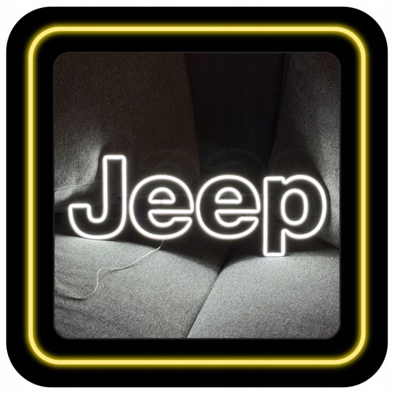 Laser Cut Jeep Neon Sign