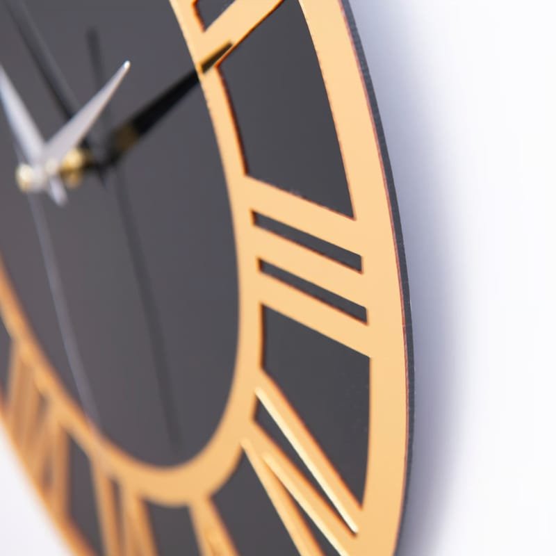 Laser Cut Decorative Roman Wall Clock