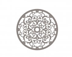 Elemento de diseño de mandala arte vectorial