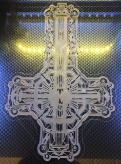 Ghost Band Meliora Crucifix Grucifix 3D Printer Model