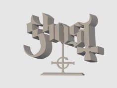 Ghost BC Logo 3D Printer Model