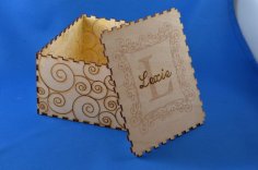 Laser Cut Decorative Wooden Box SVG File