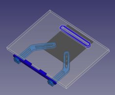 Laptop Stand For Vesa Mount 3D Printer Model