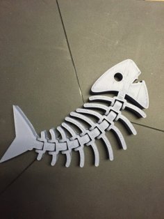 Articulated Fish 3D Printer Model