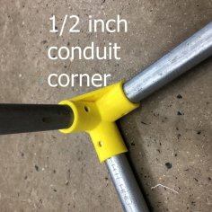 Conduit Corner 1/2 Inch Conduit 3D Printer Model