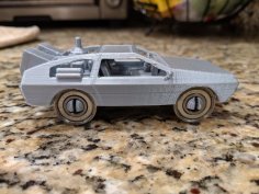 Delorean Time Machine 3D Printer Model