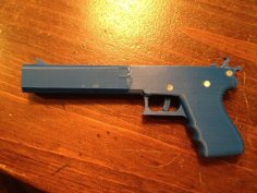 Rubber Band Gun Simi Auto 3D Printer Model