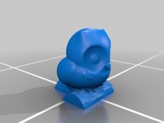 Cute Pudgy Owl 3D Printer Model