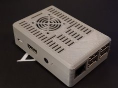 JAL- Raspberry Pi 3B Case – 2020 Mount, 30mm Fan. 3D Printer Model