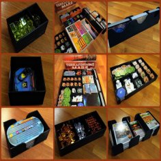 Terraforming Mars Organizer (all Expansions) 3D Printer Model