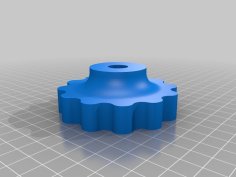 Metric Butterfly Nut – Flügelmutter 3D Printer Model