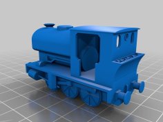 Avonside 0-6-0ST Steam Engine 3D Printer Model