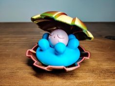 Clamperl Pokemon (Multi-part) 3D Printer Model