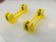 Spool Roller With 608 Bearings And No Bolts 3D Printer Model