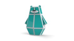 Ozo 1x2x3 Puzzle Bear 3D Printer Model