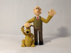 Wallace And Gromit 3D Printer Model