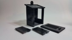 Solar Powered WiFi Weather Station – Side Flaps Remix 3D Printer Model