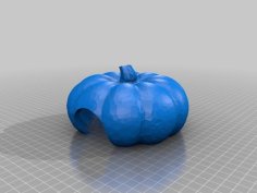 Snake Hide Pumpkin 3D Printer Model