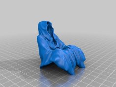 Sitting Ghost Fear – Easy To Print 3D Printer Model